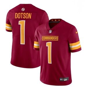 Nike NFL Washington Commanders Jahan Dotson #1 Jersey | Burgundy | Youth XL NWT